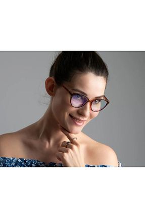 عینک محافظ نور آبی قهوه ای زنانه 50 BluePepper - کد 880143666