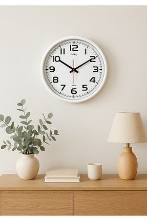ساعت دیواری سفید 28 x 28 HOMİNG - کد 893730041