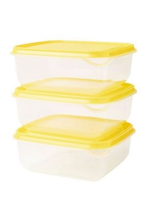 ظرف نگهداری زرد شیشه IKEA - کد 130506497