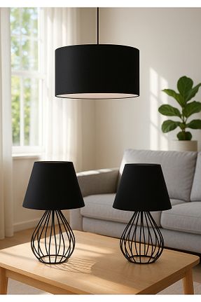 آباژور مشکی پارچه HOMİNG - کد 301318963