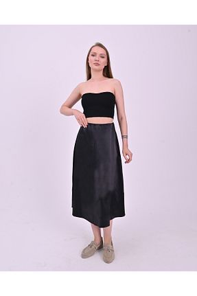 شلوار مشکی زنانه پارچه polle - کد 847350003