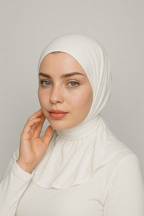 روسری سفید پنبه ای JAM G - کد 941063898