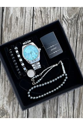 ست ساعت مچی مشکی مردانه فلزی DEEPWELL - کد 359123724