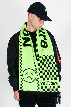 شال گردن سفید زنانه اکریلیک No Future - کد 58704895