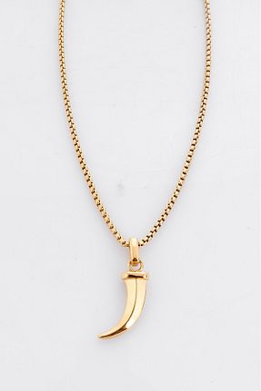 گردنبند استیل ( فولاد ) رنگی مردانه سنک زیرکون UKHWD SUPPLY - کد 864984549