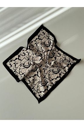 دستمال گردن مشکی زنانه پلی استر AGAPI - کد 846129463