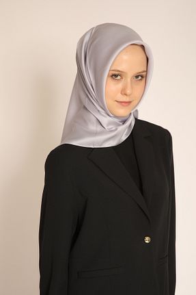 روسری بنفش پلی استر Genel Markalar - کد 935456741