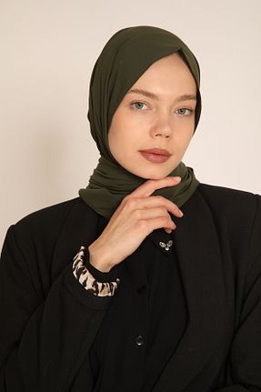 شال خاکی زنانه پلی استر BERCHEM SCARF - کد 934978232