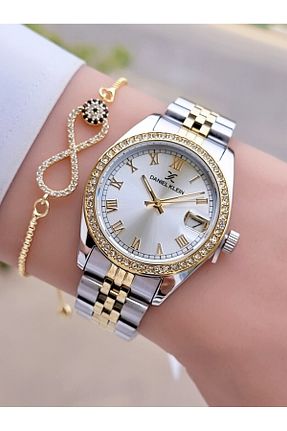 ساعت مچی صورتی زنانه 36-40 میلی متر Daniel Klein - کد 316777576