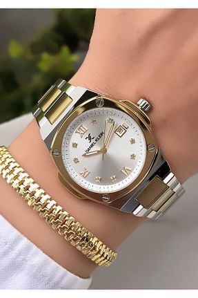 ساعت مچی طلائی زنانه 36-40 میلی متر Daniel Klein - کد 350883888