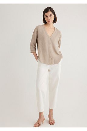 بلوز بژ زنانه ساده Mavi - کد 903166449