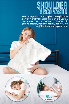 بالش سفید پلی استر ویسکوز پنبه Viscofoam - کد 755519427