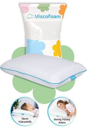 بالش سفید پلی استر ویسکوز پنبه Viscofoam - کد 6365613