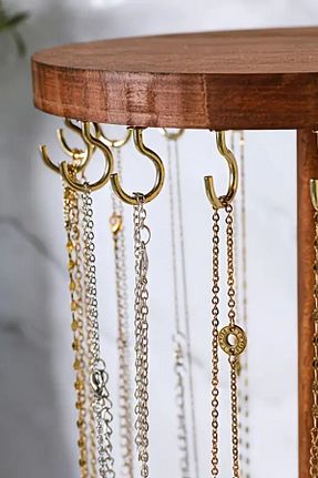 نظم دهنده جواهرات و آرایش قهوه ای چوب HOME ALL - کد 938194972
