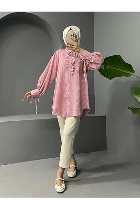 تونیک صورتی زنانه بافتنی Modamorfo - کد 927668996
