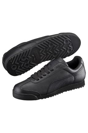 کفش پیاده روی مشکی مردانه چرم اصل Puma - کد 650706605