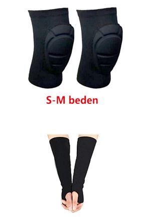 زانو بند والیبال مشکی زنانه HNsport - کد 320043556