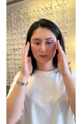 عینک محافظ نور آبی متالیک زنانه 49 Olivier Philippe - کد 921330194