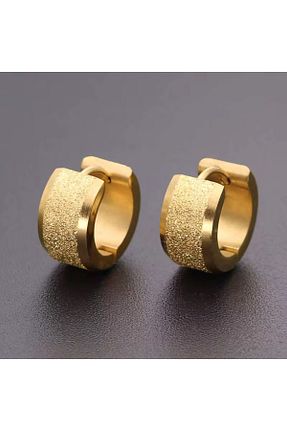 گوشواره استیل (فولاد) زرد زنانه استیل (فولاد) Siya Silver - کد 921168654