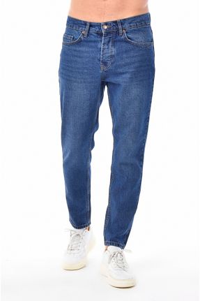 شلوار جین آبی مردانه پاچه کوتاه CEDY DENIM - کد 234445602