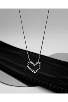 گردنبند استیل ( فولاد ) زنانه استیل ضد زنگ Siya Silver - کد 857903689