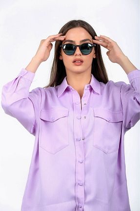 عینک آفتابی سفید زنانه 49 JULIANO - کد 6348568