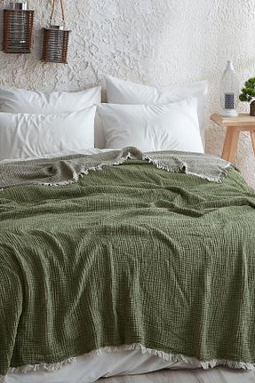 روتختی دونفره سبز پنبه ای Medaillon Home - کد 800854188