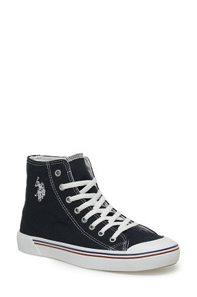 کفش اسنیکر سرمه ای بچه گانه بند دار U.S. Polo Assn. - کد 744834003