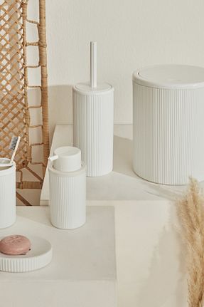 ست حمام سفید پلاستیک Karaca Home - کد 855637963