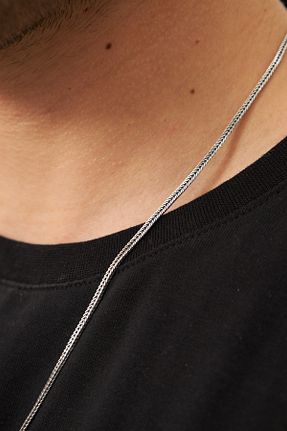 گردنبند نقره مردانه 925 عیار Ventino Silver - کد 922449776