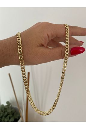 گردنبند استیل ( فولاد ) طلائی استیل (فولاد) XUPİNGS - کد 924770553