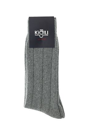 جوراب طوسی مردانه پشمی Kiğılı - کد 852269936