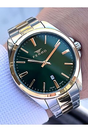 ساعت مچی طوسی مردانه 41-45 میلی متر FERRO - کد 928588685