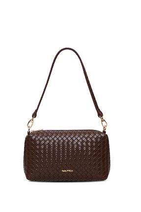 کیف دوشی قهوه ای زنانه چرم مصنوعی Nautica - کد 936666799