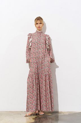 لباس صورتی زنانه بافتنی Merve DAĞLI - کد 940935280