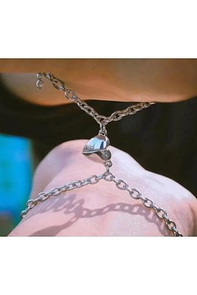 دستبند جواهر رنگی زنانه روکش نقره Mansura - کد 940979140