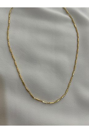 گردنبند استیل ( فولاد ) زرد استیل (فولاد) xUPING - کد 941012858