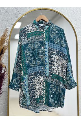 پیراهن حجاب رنگی زنانه اورسایز MİHRA STORE - کد 940988523