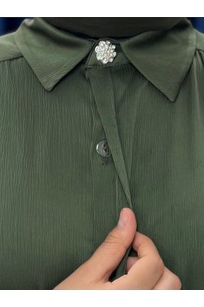پیراهن حجاب رنگی زنانه رگولار MİHRA STORE - کد 940987931