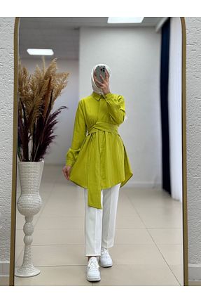 پیراهن حجاب رنگی زنانه اورسایز MİHRA STORE - کد 940998657