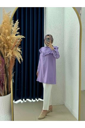 پیراهن حجاب رنگی زنانه اورسایز MİHRA STORE - کد 940999206