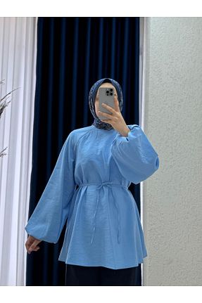 بلوز حجاب رنگی زنانه اورسایز MİHRA STORE - کد 941004493