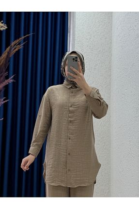 ست بالاتنه و پائین تنه حجاب رنگی زنانه رگولار MİHRA STORE - کد 941003107