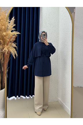 پیراهن حجاب رنگی زنانه رگولار MİHRA STORE - کد 940996949