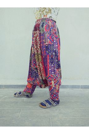 شلوار رنگی زنانه ویسکون hoaryage - کد 941011391