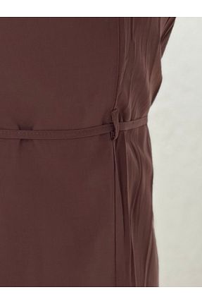 پیراهن حجاب رنگی زنانه اورسایز MİHRA STORE - کد 941007667