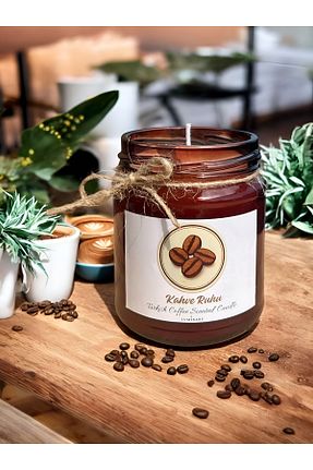 شمع قهوه ای Kahve LUMİNARY CANDLE - کد 941014680