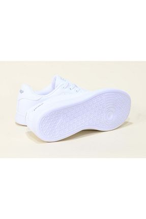 کفش اسنیکر سفید زنانه بند دار SPORT SHOES CENTER - کد 941036699