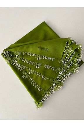 روسری سبز %100 پنبه REYYAN - کد 941066509