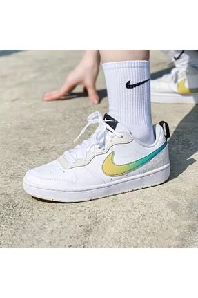 کفش اسنیکر زنانه چرم اصل Nike - کد 941040677